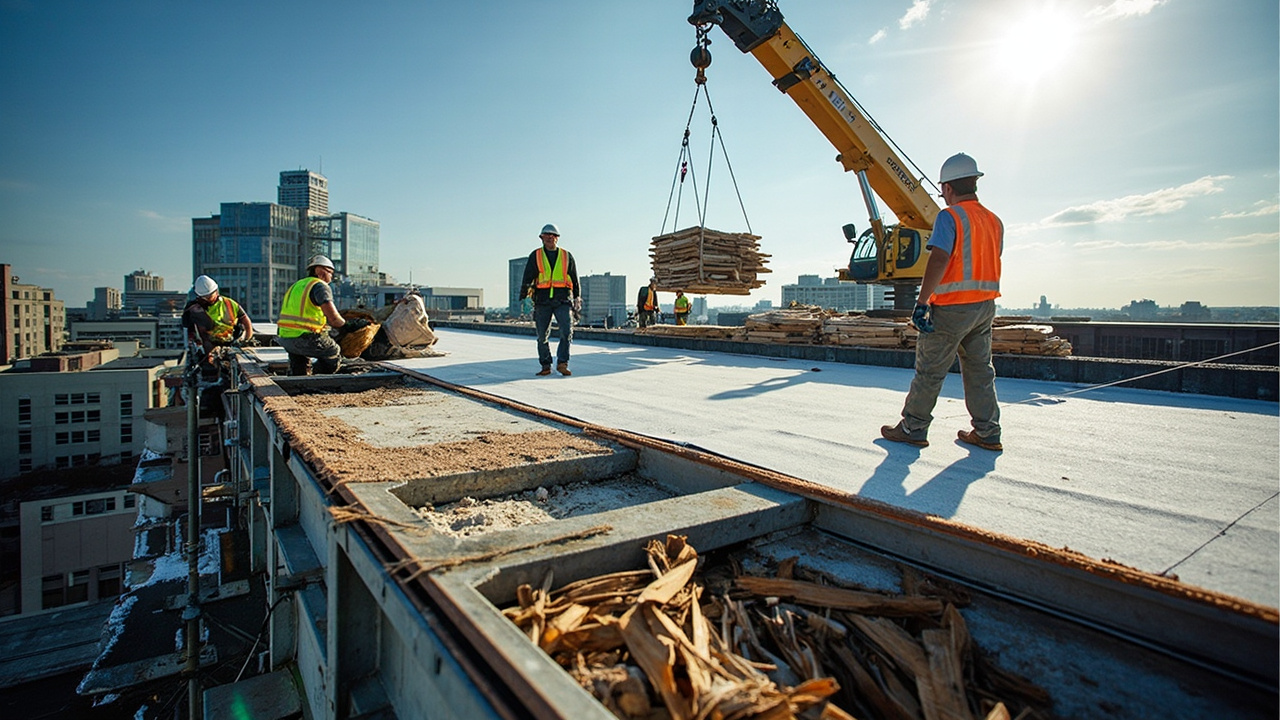 The Titan Roofing Approach to Commercial Roof Replacement