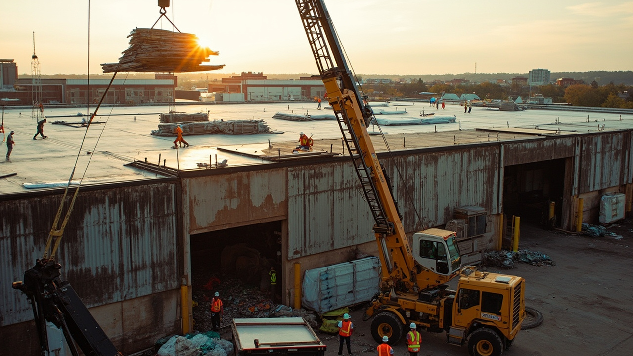 Why Nashville Industrial Facilities Face Accelerated Roof Degradation