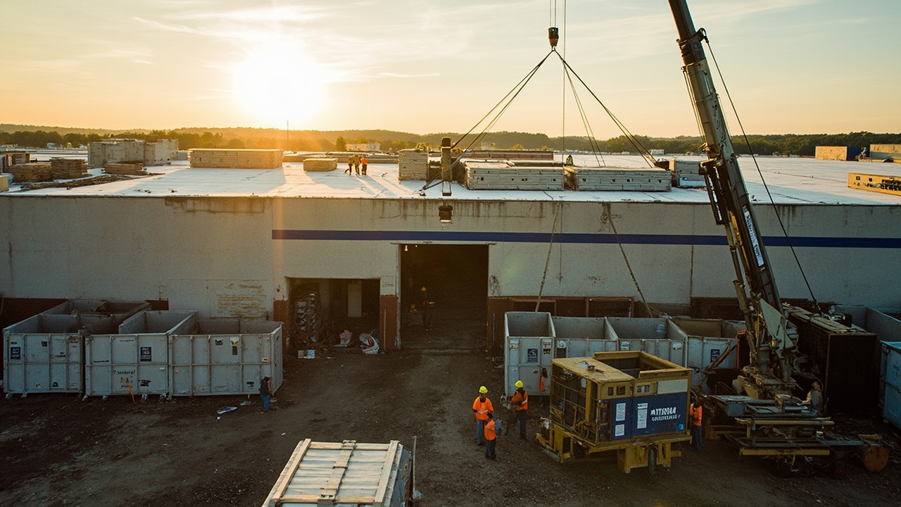 Engineered Industrial Roof Replacement Built for Operational Continuity