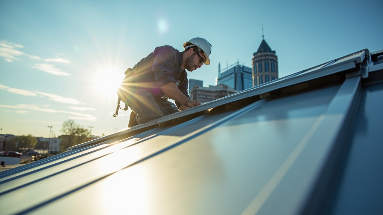 Why Nashville Commercial Buildings Need Metal Retrofit Roofing