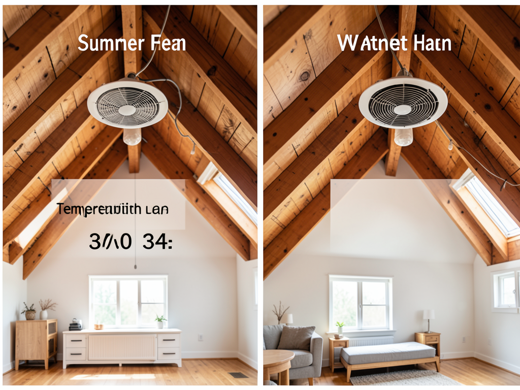 Comparing Ridge Vents and Attic Fans for Better Summer Airflow in La Vergne