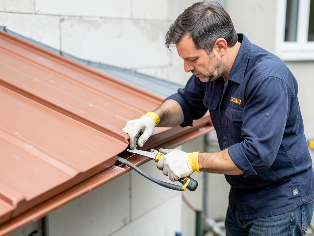 Custom Copper Gutter Installation for High End Homes in Oak Hill