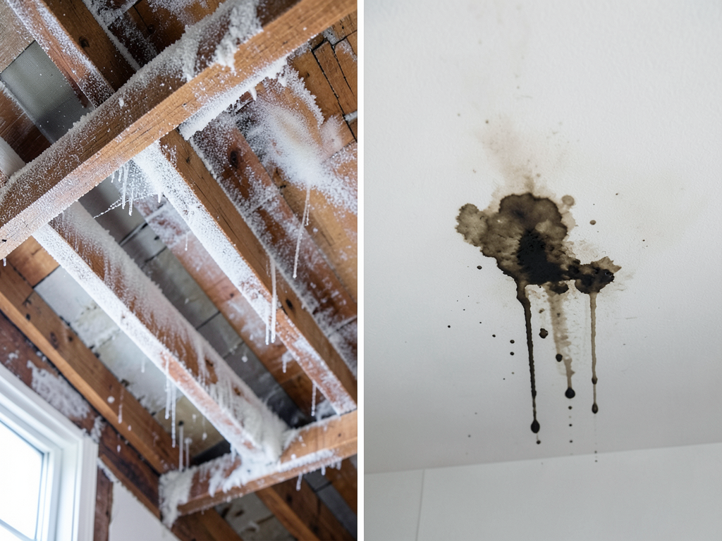 How to Spot the Difference Between a Roof Leak and Attic Condensation