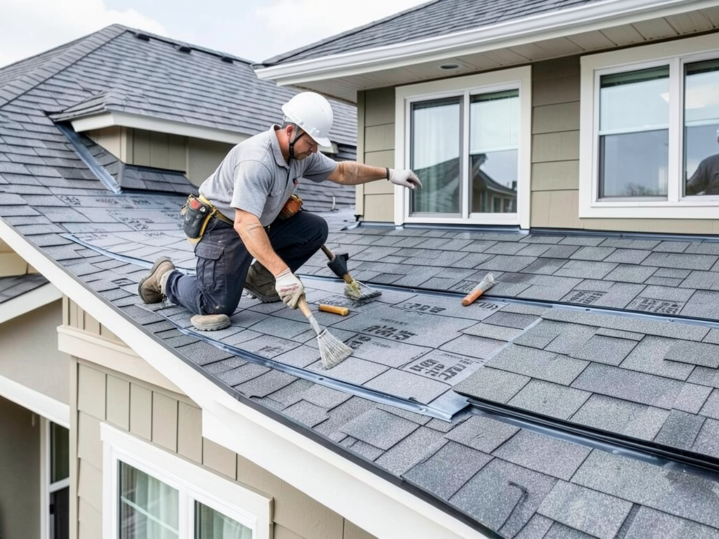 Modern roofing solutions for new townhomes in wedg