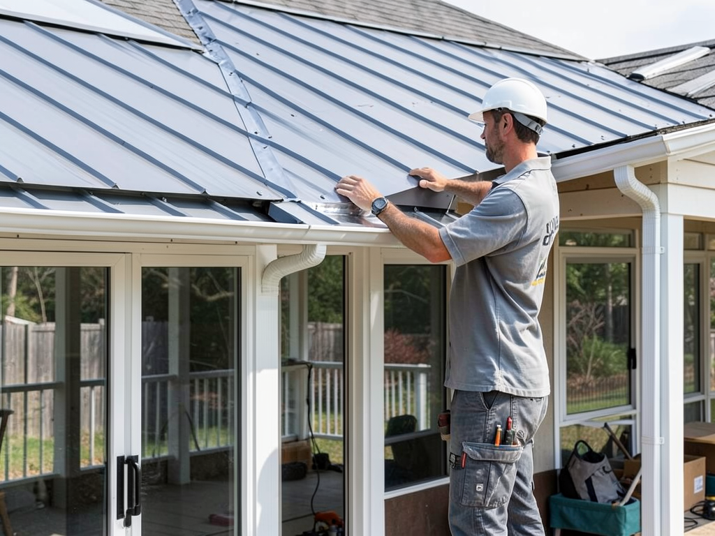 Roofing Challenges When Turning Your Screened In Porch into a Year Round Sunroom