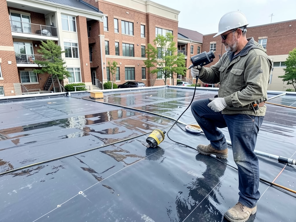 Solving common flat roof leaks for downtown nashvi