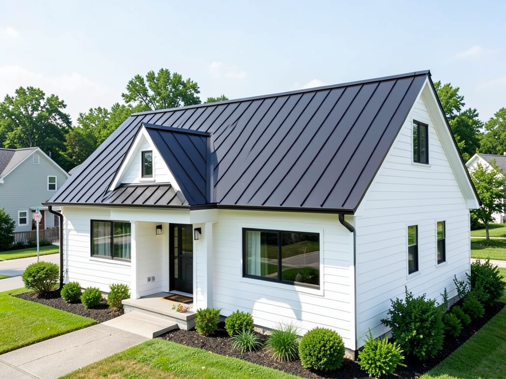The Hidden Pros and Cons of Black Metal Roofs for Modern Farmhouses in Green Hills