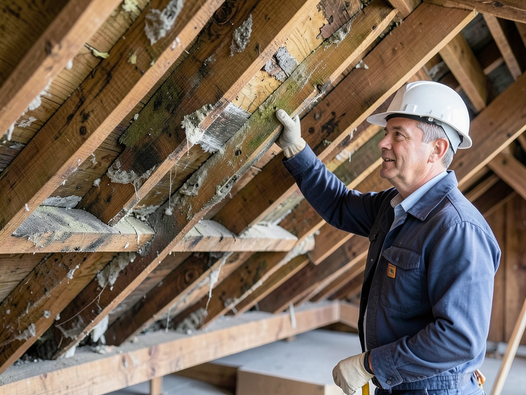 Warning Signs of Sagging Roof Rafters in Older Bordeaux Ranch Homes