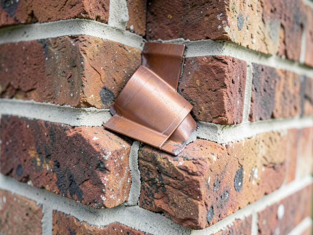 Why brick chimneys require specialized flashing te