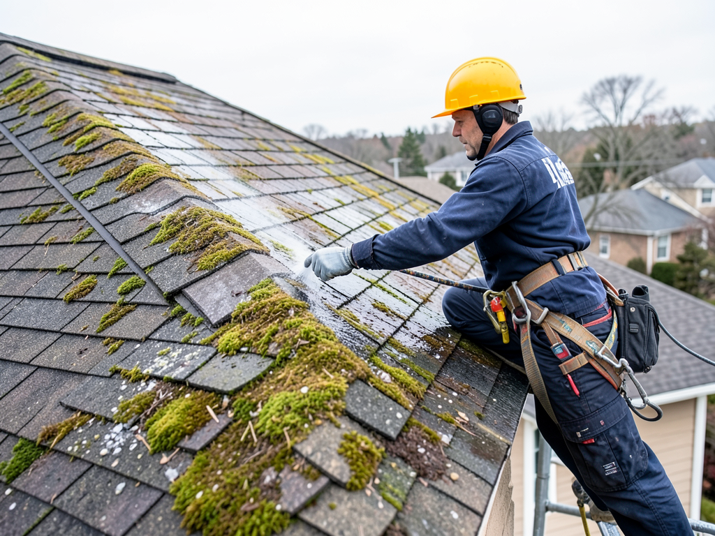 Why north facing roofs in goodlettsville are prone
