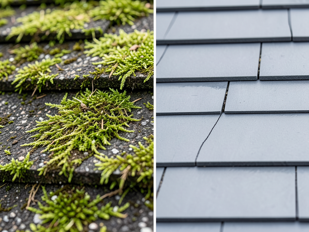 Why North Facing Roofs in Goodlettsville Are Prone to Moss and Algae Growth