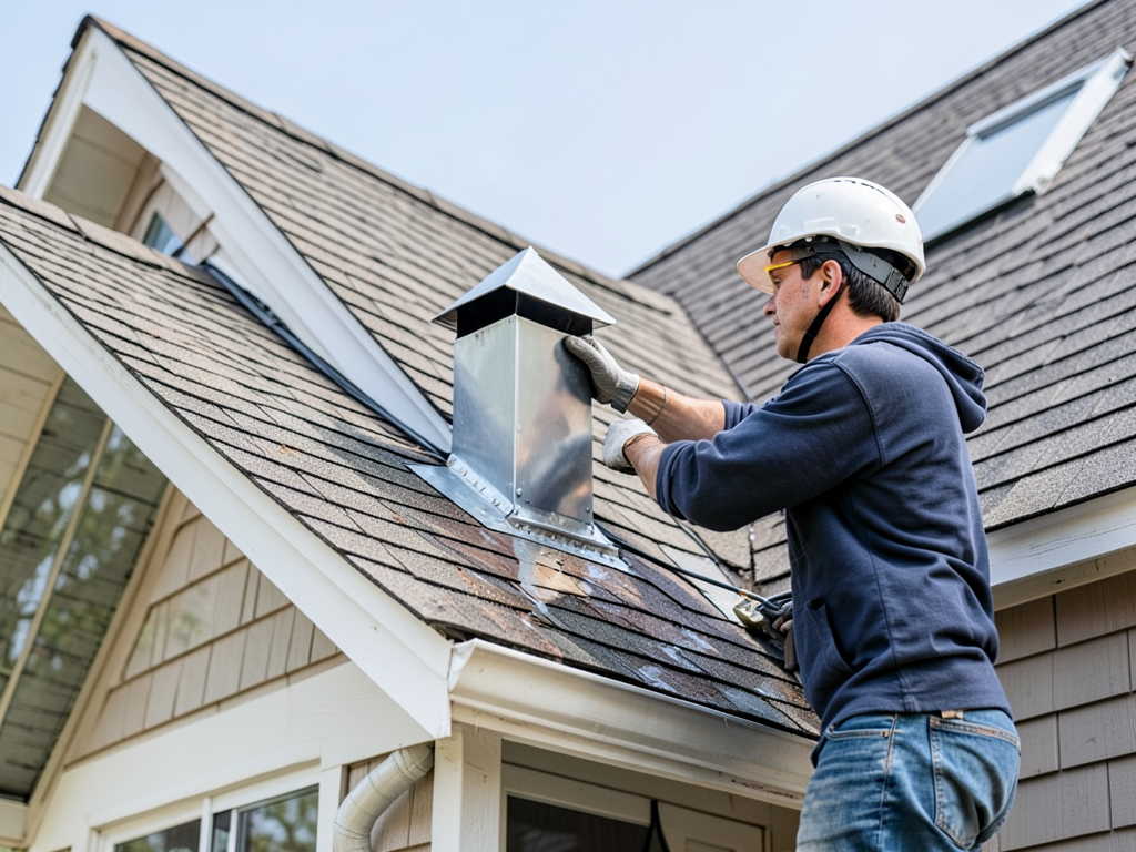 Why your large chimney needs a roof cricket to pre